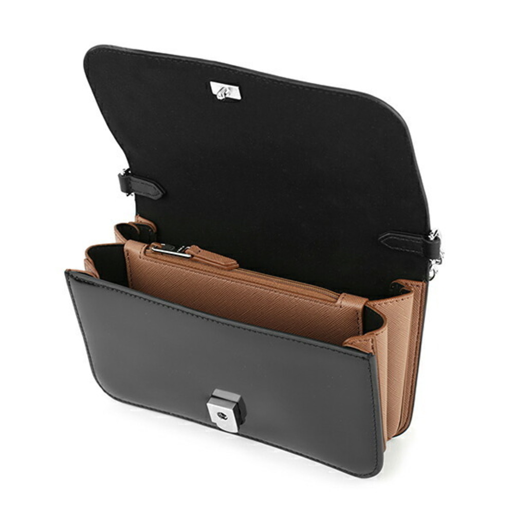 Furla Shoulder Black Bag Splendida Brown - Picture 4 of 9